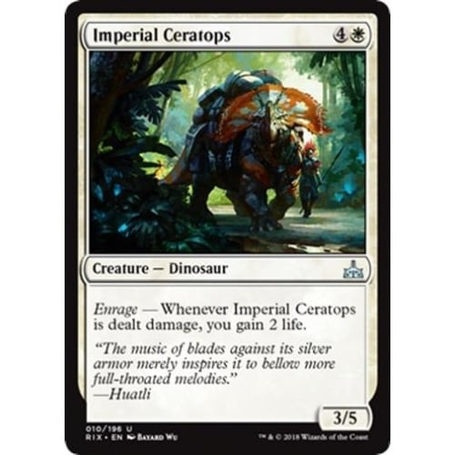 Imperial Ceratops (foil) | Rivals of Ixalan