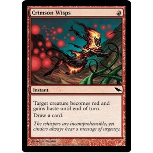 Crimson Wisps (foil)
