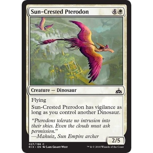 Sun-Crested Pterodon