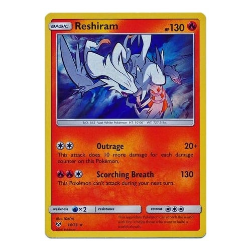 Shining Legends 14/73 Reshiram (Holo)