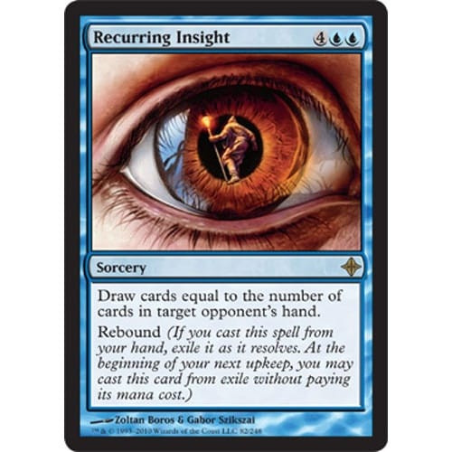 Recurring Insight (foil) | Rise of the Eldrazi