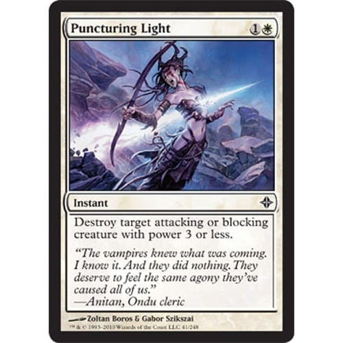 Puncturing Light (foil)