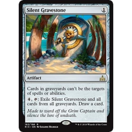 Silent Gravestone (foil) | Rivals of Ixalan