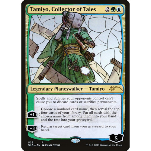 Tamiyo, Collector of Tales (Stained Glass foil) | Secret Lair Drops