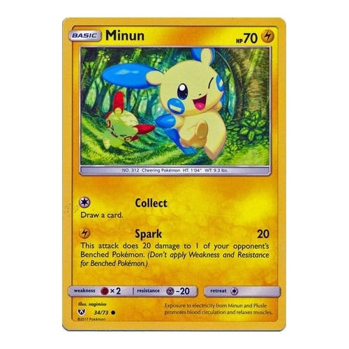 Shining Legends 34/73 Minun