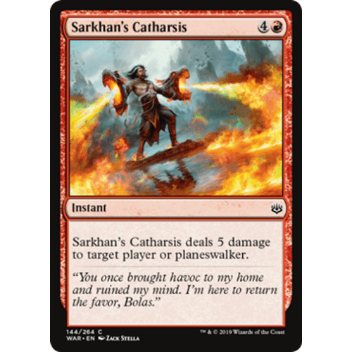 Sarkhan's Catharsis | War of the Spark