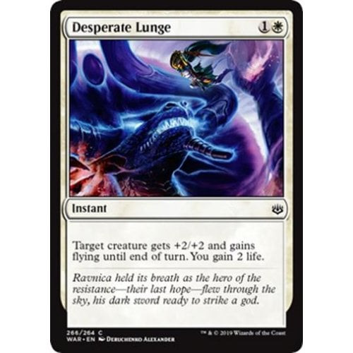 Desperate Lunge (Planeswalker Deck Card)