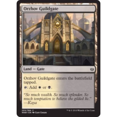 Orzhov Guildgate (Planeswalker Deck Card)