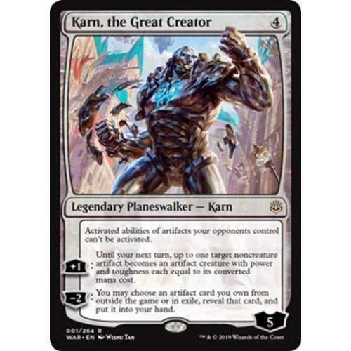 Karn, the Great Creator (foil) | War of the Spark
