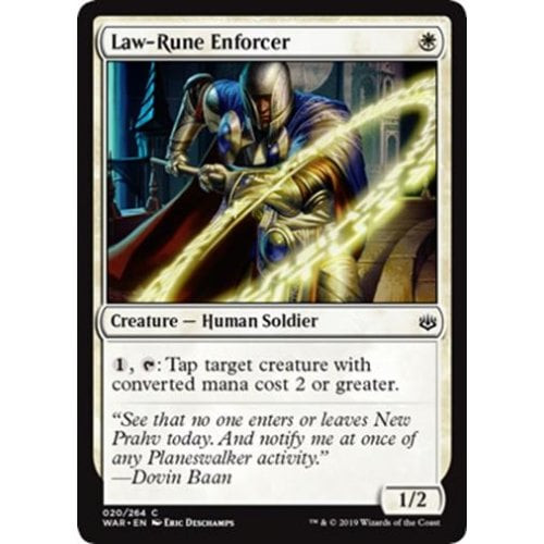 Law-Rune Enforcer (foil)