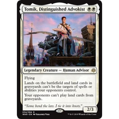 Tomik, Distinguished Advokist (foil) | War of the Spark