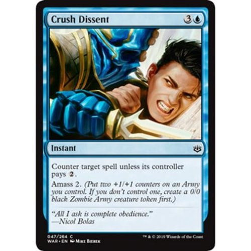 Crush Dissent (foil) | War of the Spark
