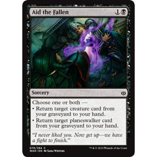 Aid the Fallen (foil)
