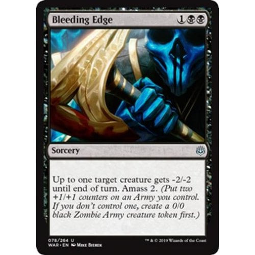 Bleeding Edge (foil) | War of the Spark