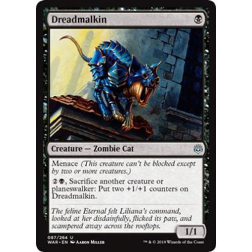Dreadmalkin (foil) | War of the Spark
