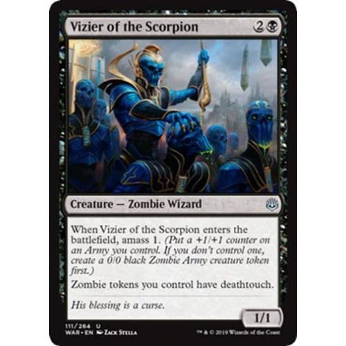 Vizier of the Scorpion (foil) | War of the Spark