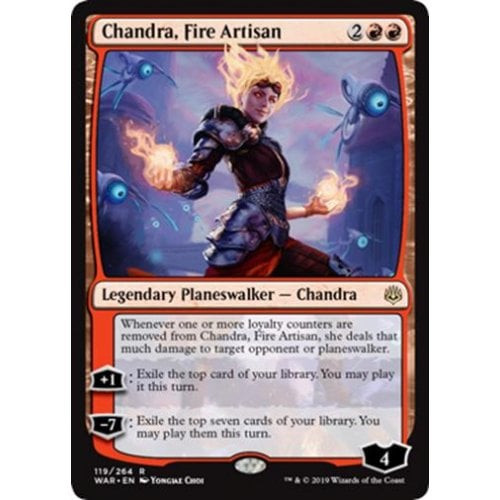 Chandra, Fire Artisan (foil)