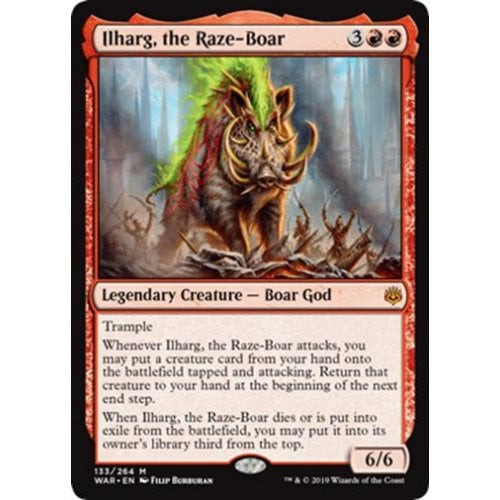 Ilharg, the Raze-Boar (foil)