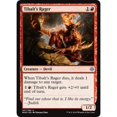 Tibalt's Rager (foil) | War of the Spark