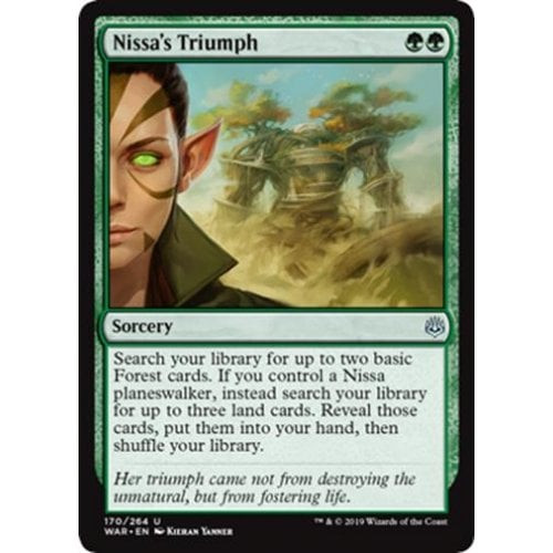Nissa's Triumph (foil) | War of the Spark