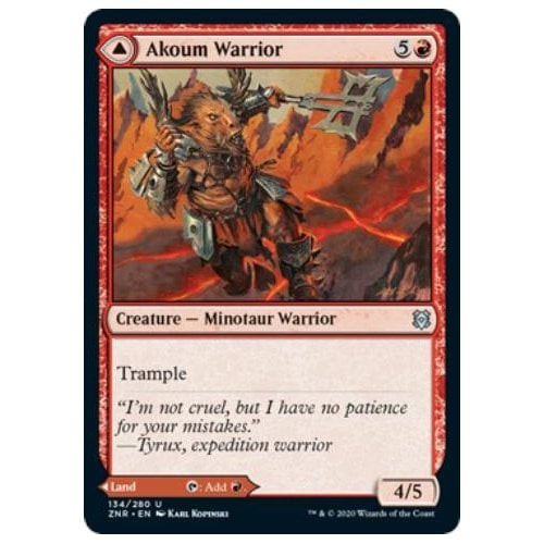 Akoum Warrior // Akoum Teeth