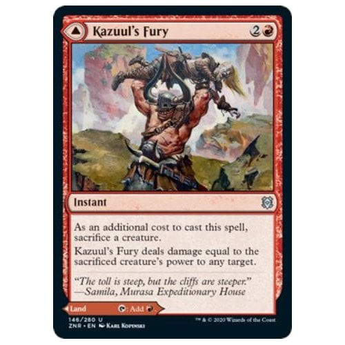 Kazuul's Fury // Kazuul's Cliffs