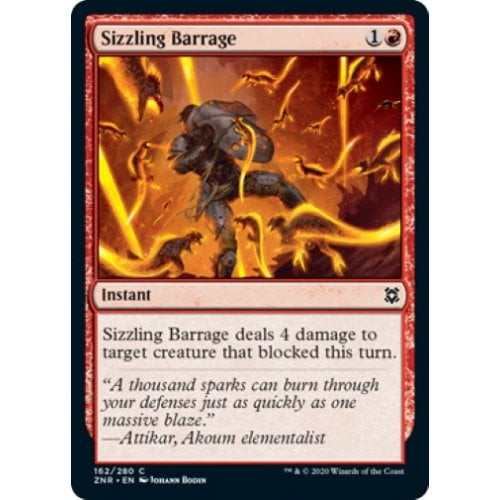 Sizzling Barrage