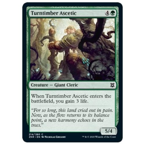 Turntimber Ascetic | Zendikar Rising