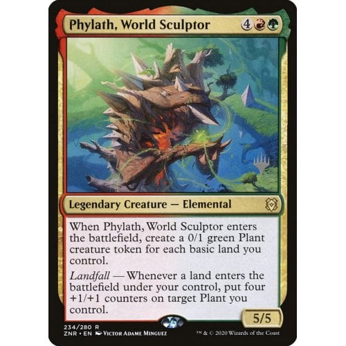 Phylath, World Sculptor (Promo Pack non-foil)