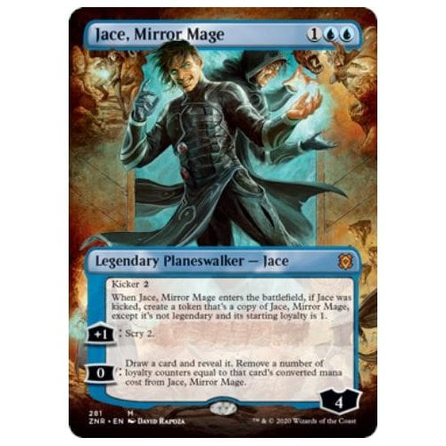 Jace, Mirror Mage (Borderless Art)