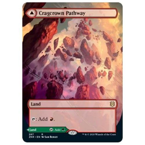 Cragcrown Pathway // Timbercrown Pathway (Borderless Art)