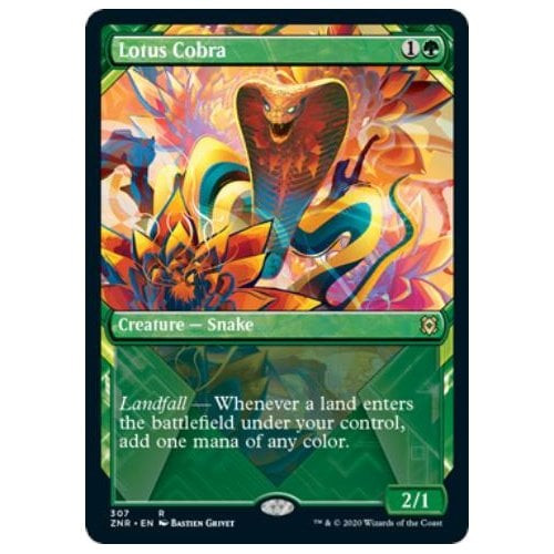 Lotus Cobra (Showcase Frame)