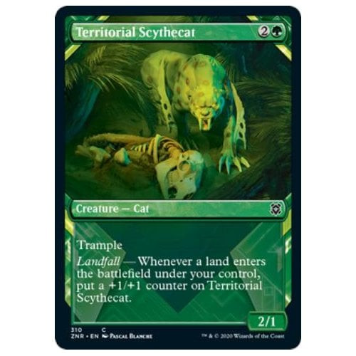 Territorial Scythecat (Showcase Frame)