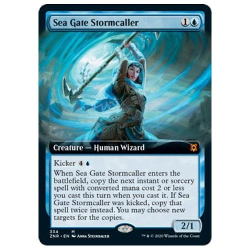 Sea Gate Stormcaller (Extended Art) | Zendikar Rising