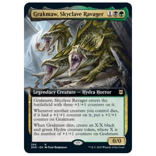 Grakmaw, Skyclave Ravager (Extended Art)