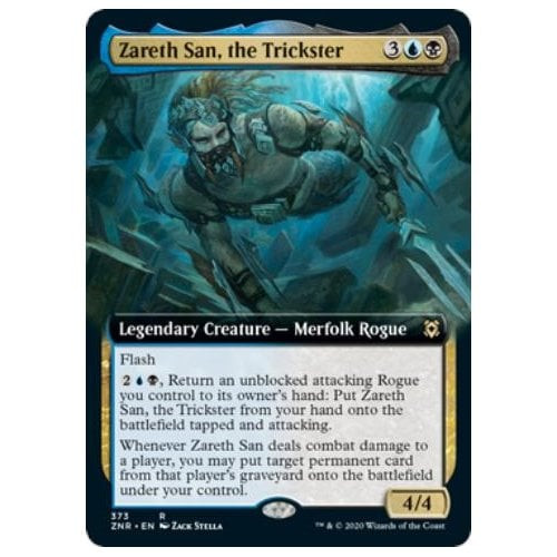 Zareth San, the Trickster (Extended Art) | Zendikar Rising