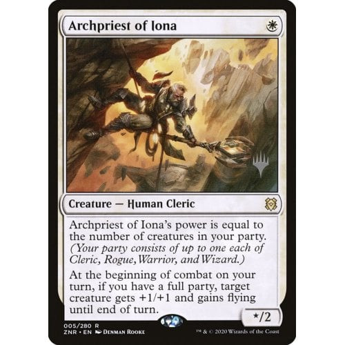 Archpriest of Iona (foil) (Promo Pack foil)