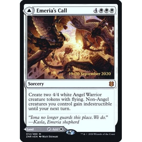 Emeria's Call // Emeria, Shattered Skyclave (Zendikar Rising Prerelease foil)