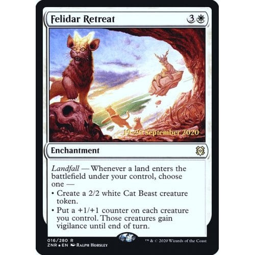 Felidar Retreat (Zendikar Rising Prerelease foil) | Zendikar Rising