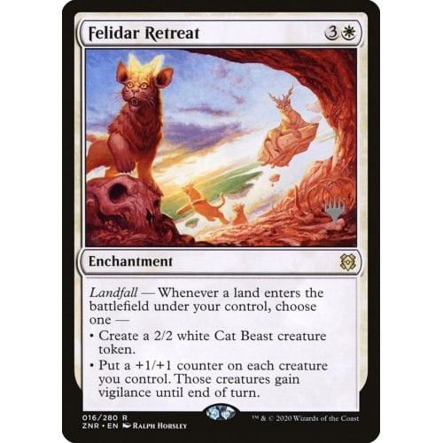 Felidar Retreat (foil) (Promo Pack foil) | Zendikar Rising