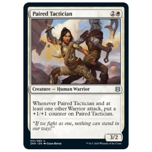 Paired Tactician (foil) | Zendikar Rising