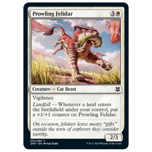 Prowling Felidar (foil)