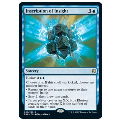 Inscription of Insight (foil) | Zendikar Rising