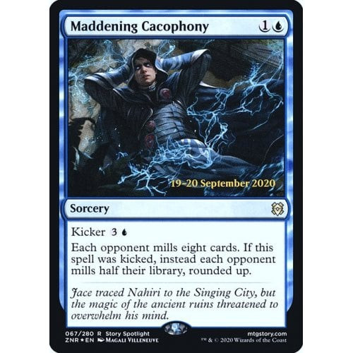 Maddening Cacophony (Zendikar Rising Prerelease foil)