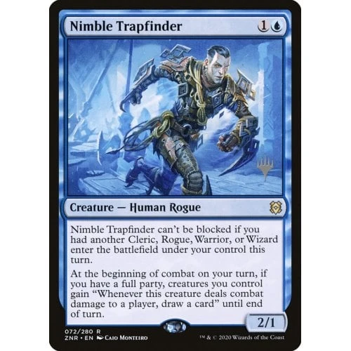 Nimble Trapfinder (foil) (Promo Pack foil)