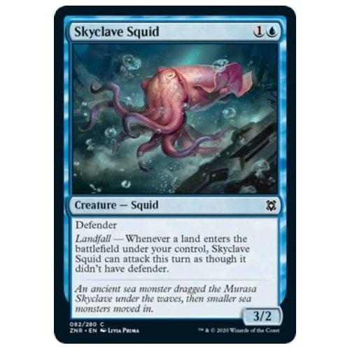 Skyclave Squid (foil) | Zendikar Rising