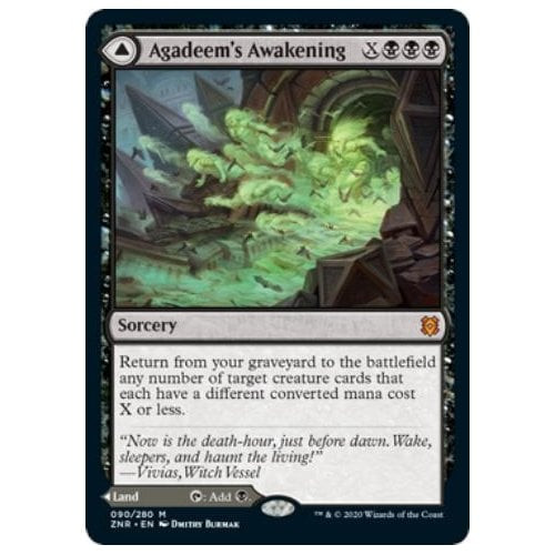 Agadeem's Awakening // Agadeem, the Undercrypt (foil)