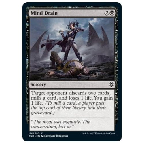 Mind Drain (foil) | Zendikar Rising