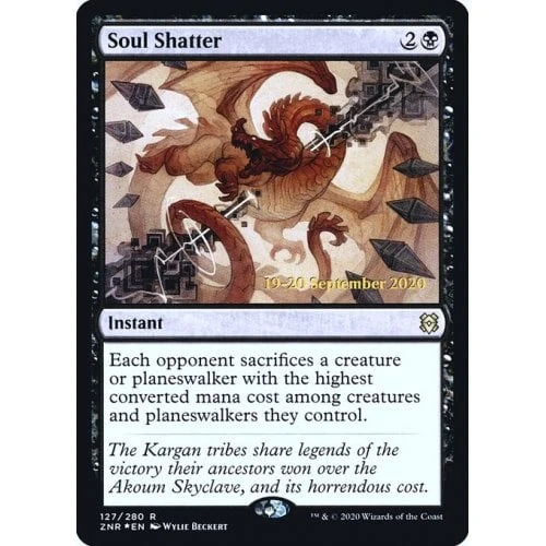 Soul Shatter (Zendikar Rising Prerelease foil)