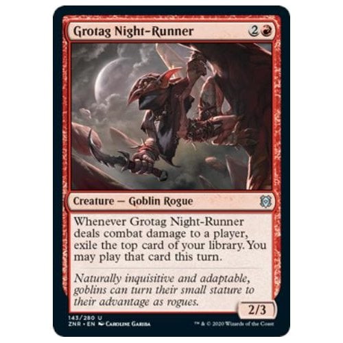 Grotag Night-Runner (foil) | Zendikar Rising